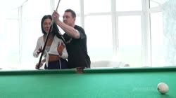 Miu Miu - Teen Ass Fucked On The Billiard Table